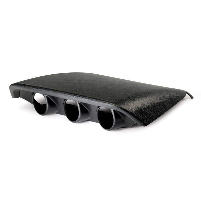 AutoMeter — Autometer 05-09 Ford Mustang 52mm Black Triple Dash Pod
2-1/16" TRIPLE DASH - view 1