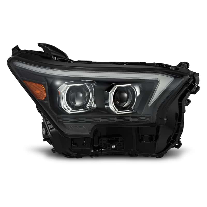AlphaRex — AlphaRex 23-24 Toyota Tacoma LUXX-Series LED Proj Headlights Blk w/Actv Light & Seq. Sig + DRL
Projector Headlights - view 2