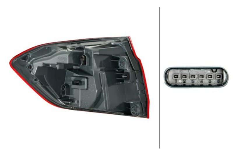 Hella — Hella 2017-2019 BMW 320i M3 Right Tail Light - view 2
