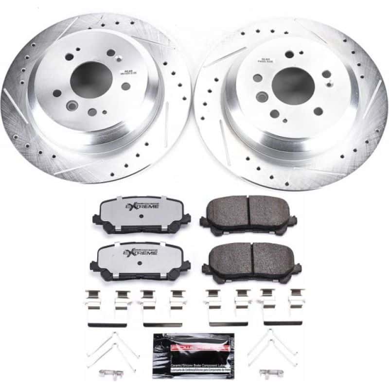 PowerStop — Power Stop 16-19 Honda Pilot Rear Z36 Truck & Tow Brake Kit - view 1