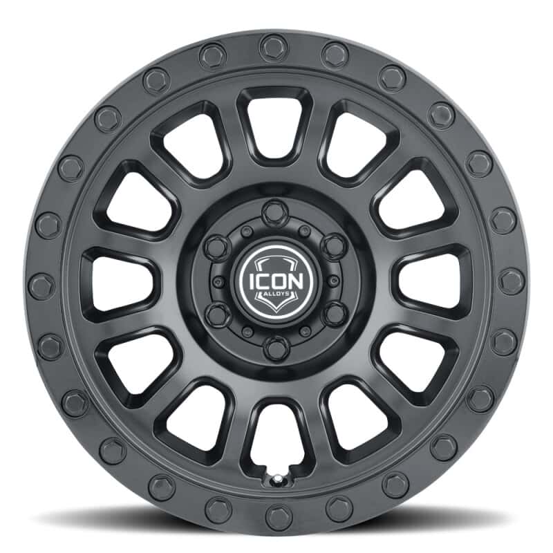 ICON — ICON Hulse 17 X 8.5 / 6 X 5.5 / 25mm Offset / 5.75in BS Double Black
HULSE WHEEL - view 4