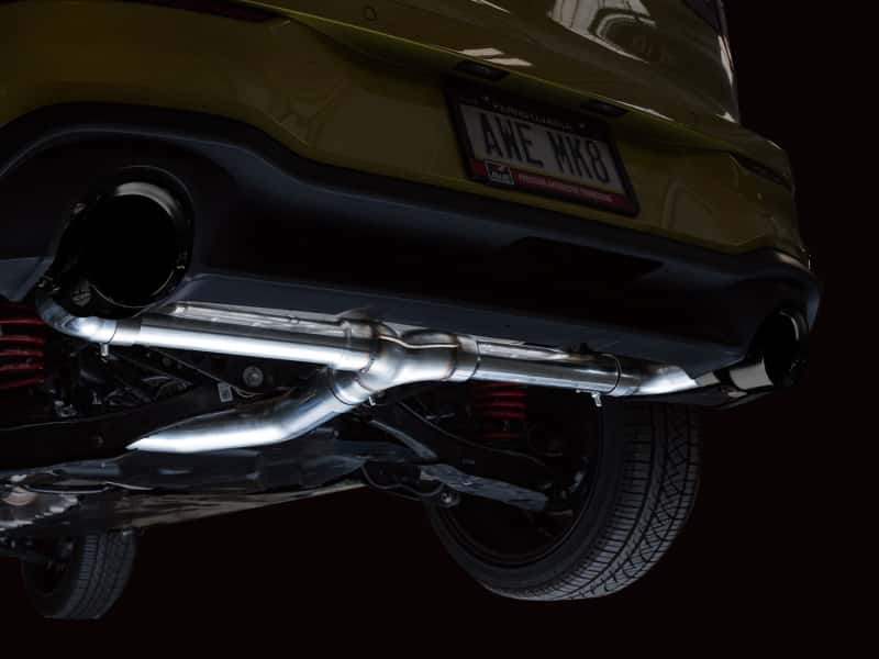 AWE Tuning — AWE 2022 VW GTI MK8 Touring Edition Exhaust - Diamond Black Tips
Touring Exhaust - view 4