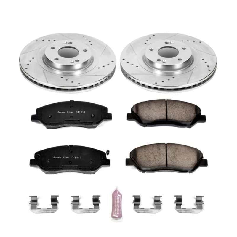 PowerStop — Power Stop 13-16 Hyundai Santa Fe Front Z23 Evolution Sport Brake Kit - view 1