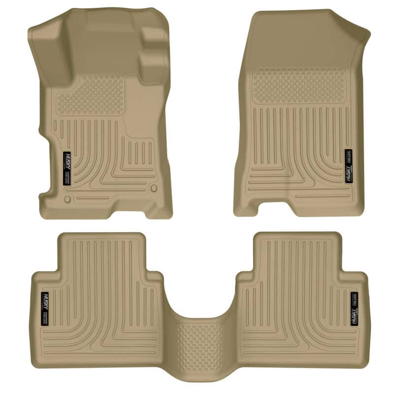 Husky Liners — Husky Liners 08-12 Honda Accord (4DR) WeatherBeater Combo Tan Floor Liners (One Piece for 2nd Row)
Floor Liners - view 1