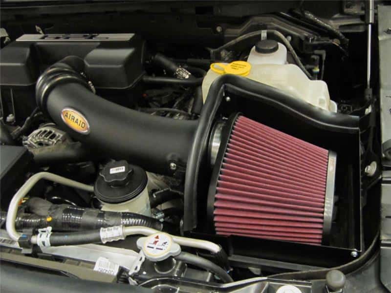 Airaid — Airaid 10-14 Ford SVT Raptor / 11-13 F-150 6.2L CAD Intake System w/ Tube (Dry / Red Media)
Performance Air Inta
Air Intake System - view 4