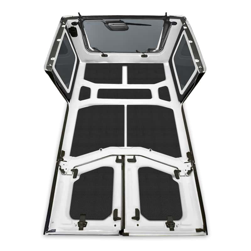 DEI — DEI 18-23 Jeep Wrangler JL 4-Door Boom Mat Complete Headliner Kit - 13 Piece - Black
Sound Dampening Kit - view 5