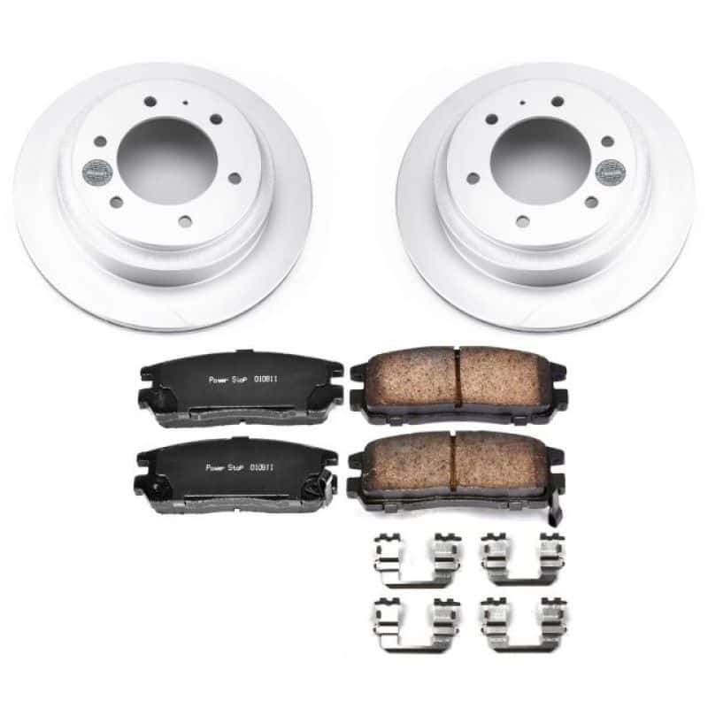 PowerStop — Power Stop 96-99 Acura SLX Rear Z17 Evolution Geomet Coated Brake Kit - view 1