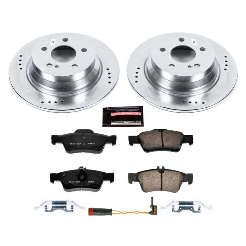 PowerStop — Power Stop 14-16 Mercedes-Benz E250 Rear Z23 Evolution Sport Brake Kit - view 1