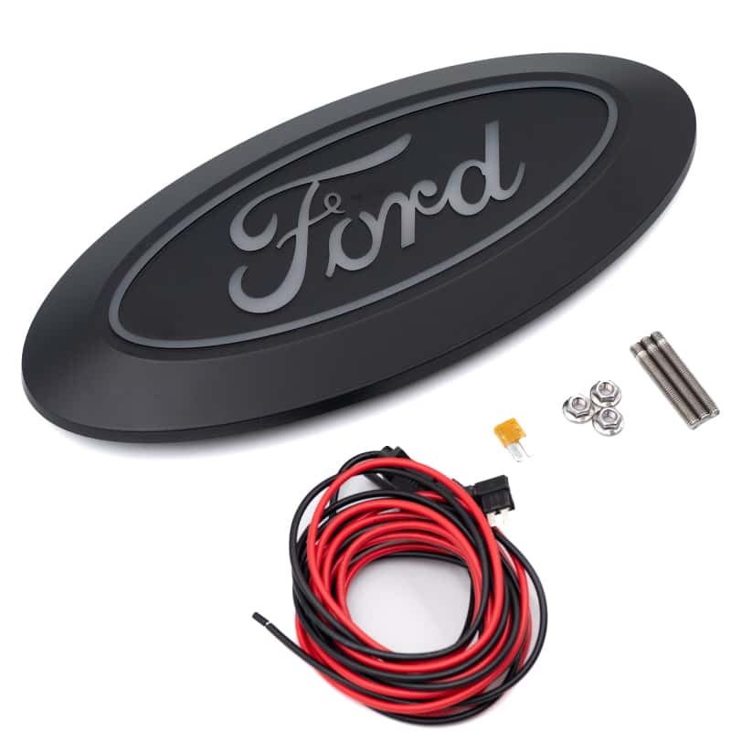 Putco — Putco 18-20 Ford F-150 Front Luminix Ford LED Emblem - Fits Honeycomb Grille
Emblem - view 2