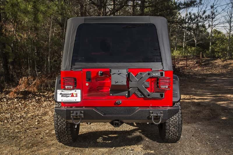 Rugged Ridge — Rugged Ridge Spartacus HD Tire Carrier Kit 97-06 TJ
Spare Tire Carrier
OFFROAD_BUMPERS - view 2