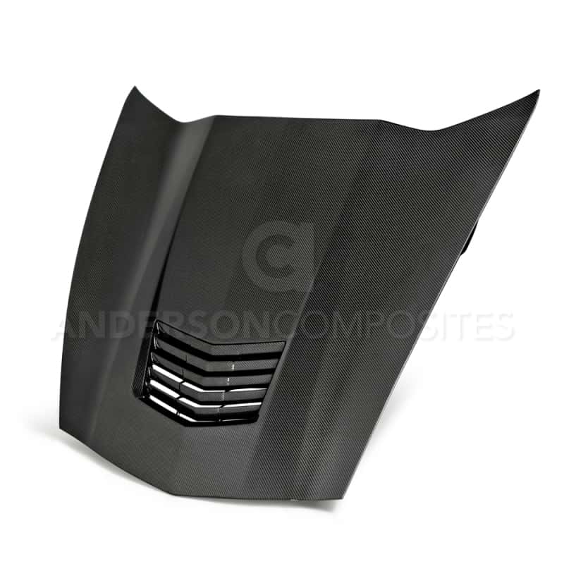 Anderson Composites — Anderson Composites 14+ Chevrolet Corvette C7 Stingray Type-OE Hood - view 1