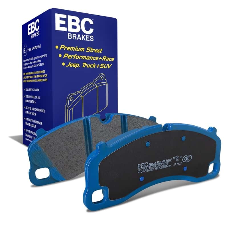 EBC — EBC 13-15 Porsche 911 (991) GT3 3.8L (Cast Iron Rotor Only) Bluestuff Front Brake Pads
Disc Brake Pad - view 2