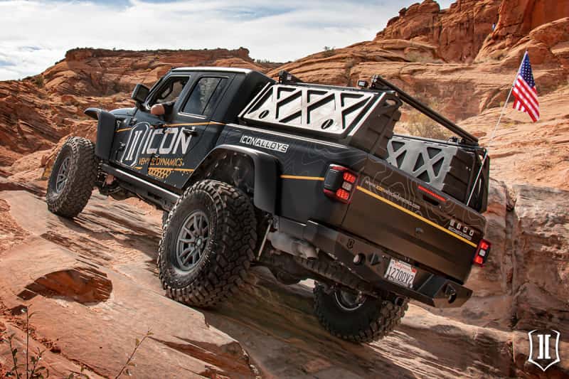 ICON — ICON 2020+ Jeep Gladiator JT Pro-Series Rear Bumper
REAR BUMPER - view 4