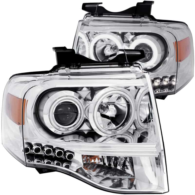 ANZO — ANZO 2007-2014 Ford Expedition Projector Headlights Chrome
Head Light Set
HdLtSet - view 3