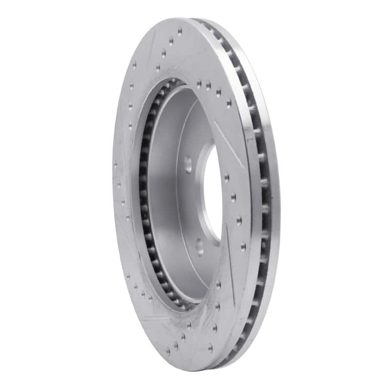 R1 Concepts — R1 97-04 Ford F-150 4WD Front Right Drilled & Slotted Silver Brake Rotor
R1 Brake Rotor Drill - view 4