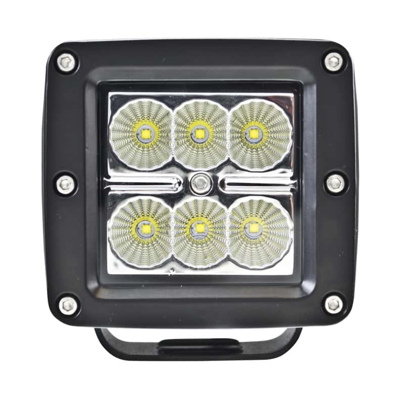 Hella — Hella Value Fit 3.1in - 18W Cube Flood Beam - LED Light - view 5