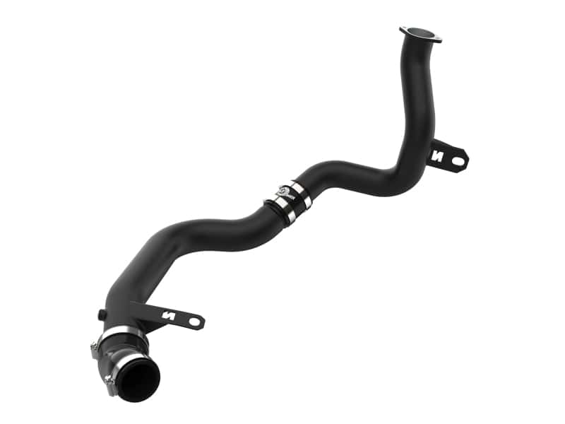 aFe — aFe 19-22 Hyundai Veloster N L4 2.0L BladeRunner 2.25in to 2.50in Aluminum Hot Charge Pipe - Black
Hot Charge Pipe - view 1
