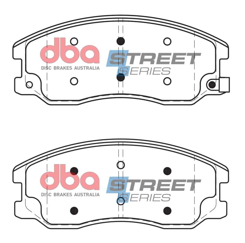 DBA — DBA 12-15 Chevrolet Captiva Sport Street Series Front Brake Pads
Brake Pad - view 1