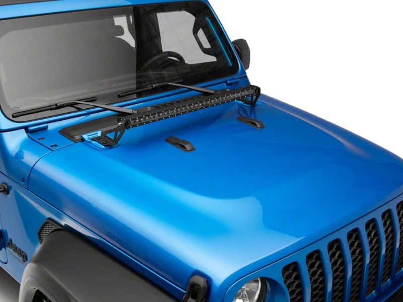 Raxiom — Raxiom 18-23 Jeep Wrangler JL Axial Series 30-In Single Row LED Light Bar w/ Hood Mounting Brackets
Lights - view 2
