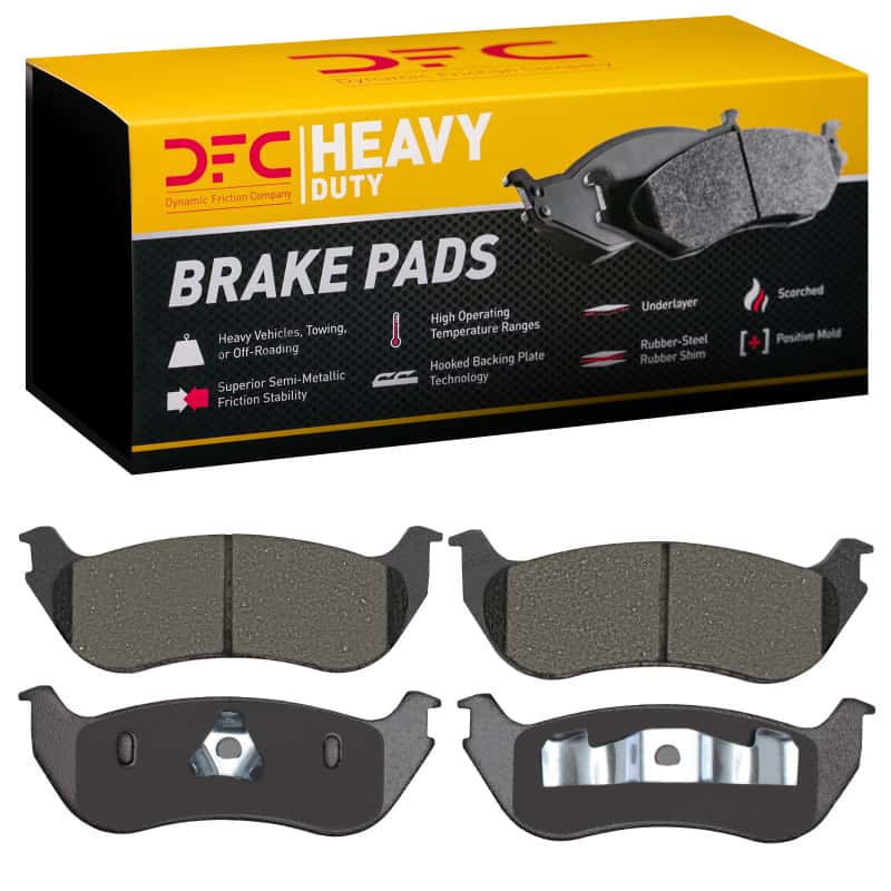 DFC — DFC 02-05 Ford Explorer Rear Heavy Duty Pads - Semi Metallic
DFC Brake Pad Set - view 1