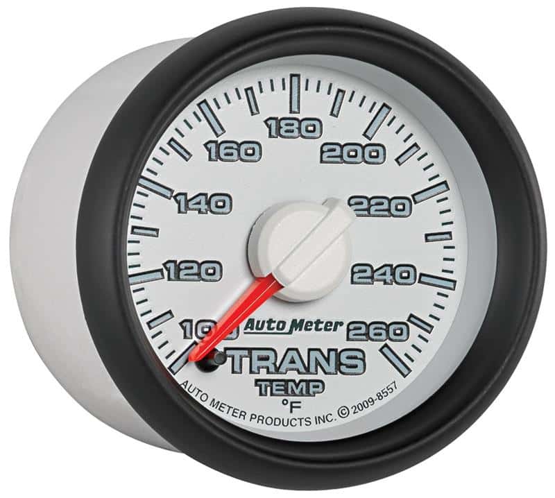 AutoMeter — Autometer Performance Dodge 52.4mm 100-260 Deg F Trans Temp Gauge
2-1/16" TRANS TEMP, - view 5