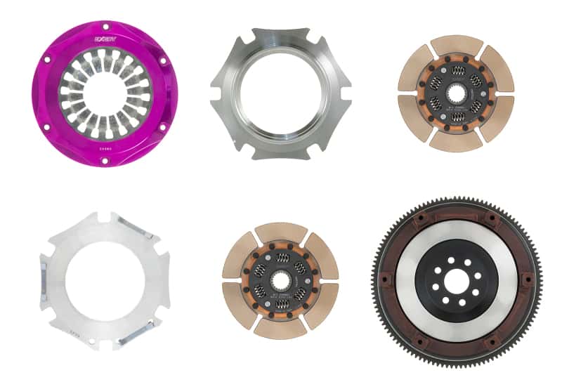 Exedy — Exedy 1991-1992 Toyota Supra Hyper Twin Cerametallic Clutch Sprung Center Disc Pull Type Cover
Hyper Multi Series
Clutch Kit - view 3