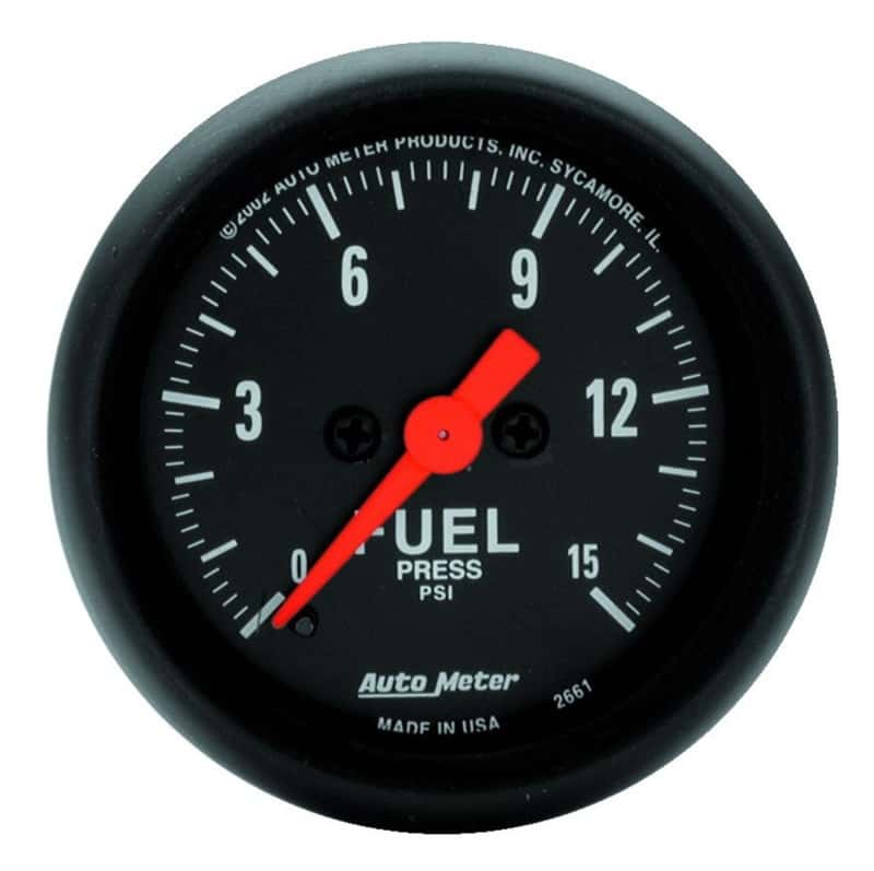 AutoMeter — Autometer 2 1/16in 0-15 PSI Fuel Pressure Gauge Digital Stepper Motor Z Series
GA 2" FP 15PSI ST Z - view 1