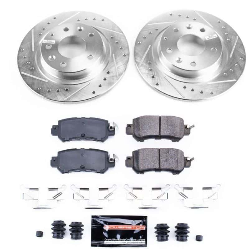 PowerStop — Power Stop 16-18 Mazda CX-3 Rear Z23 Evolution Sport Brake Kit - view 1