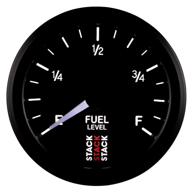 AutoMeter — Autometer Stack Instruments 52mm 0-280 Ohm Programmable Pro Stepper Motor Fuel Level Gauge - Black
Ga Fuel Stpr Bk Univ - view 4