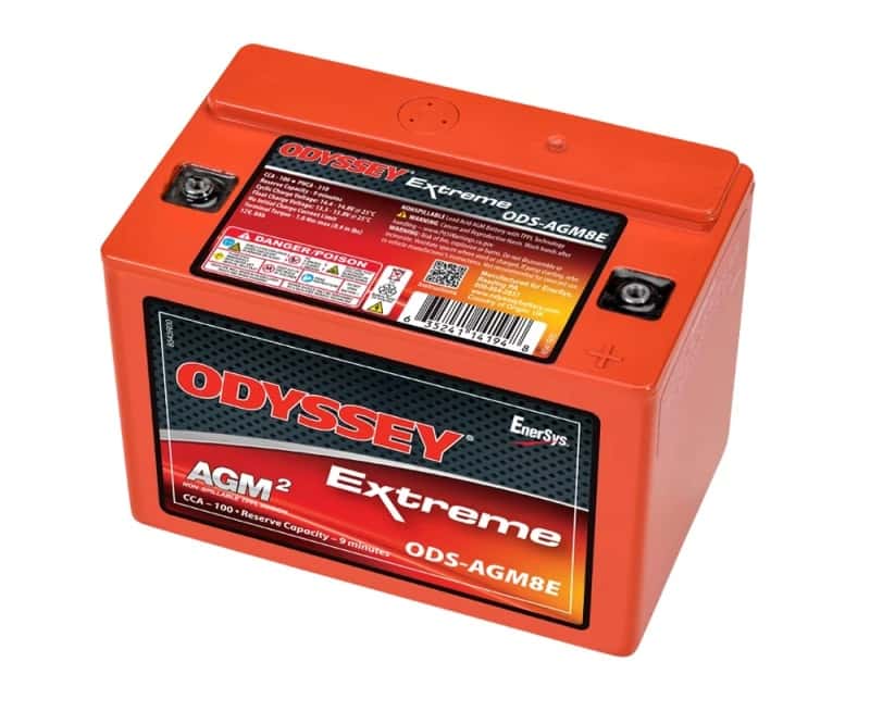 Odyssey Battery — Odyssey Battery Powersport Extreme AGM Battery (PC310)
Odyssey ODS-AGM8E - view 2
