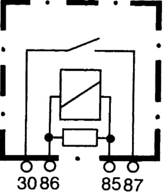 Hella — Hella Relay 12V 40A Spst Res Bkt - view 3
