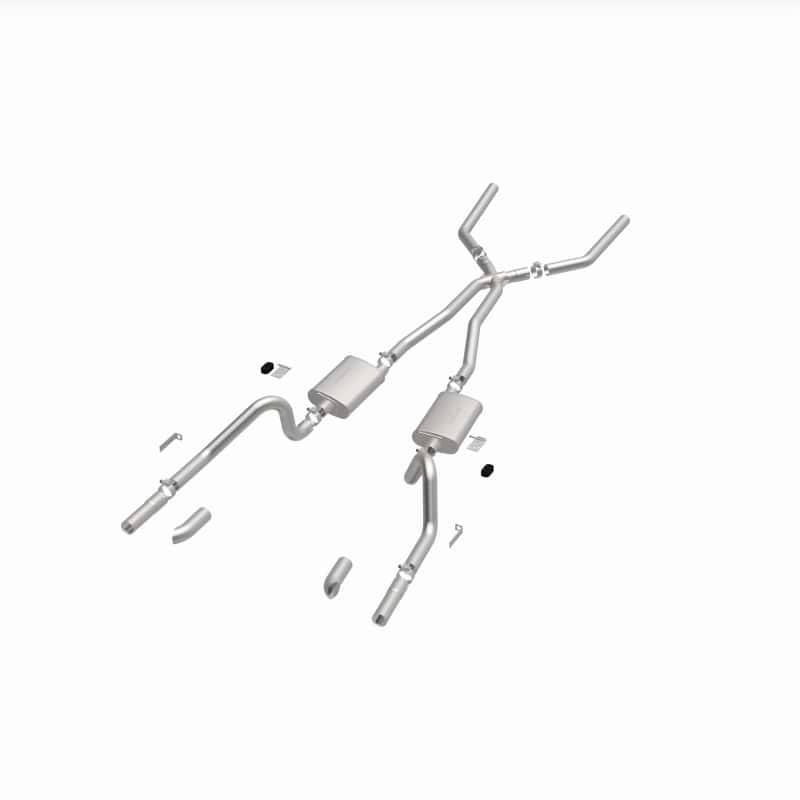 Magnaflow — MagnaFlow SYS C/B 67-70 Mustang 2.50inch w/Tru-X
Crossmember-Back
Cat-Back - view 47