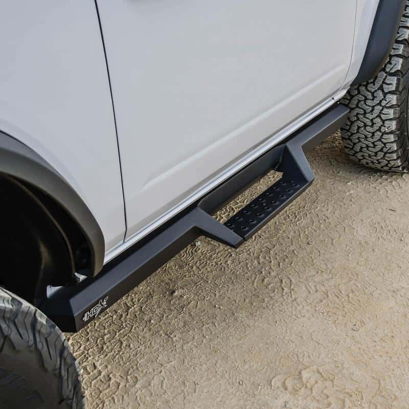 Westin — Westin/HDX 2021+ Ford Bronco (2-Door) Drop Nerf Step Bars - Textured Black
Nerf/Step Bar - view 8