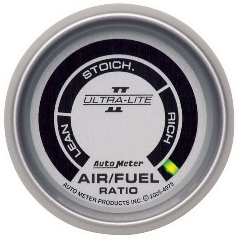 AutoMeter — Autometer Ultra-Lite II 2 1/16in Air/Fuel Ratio-Narrowband Lean-Rich LED Array Gauge
2-1/16" AIR/FUEL RAT - view 2