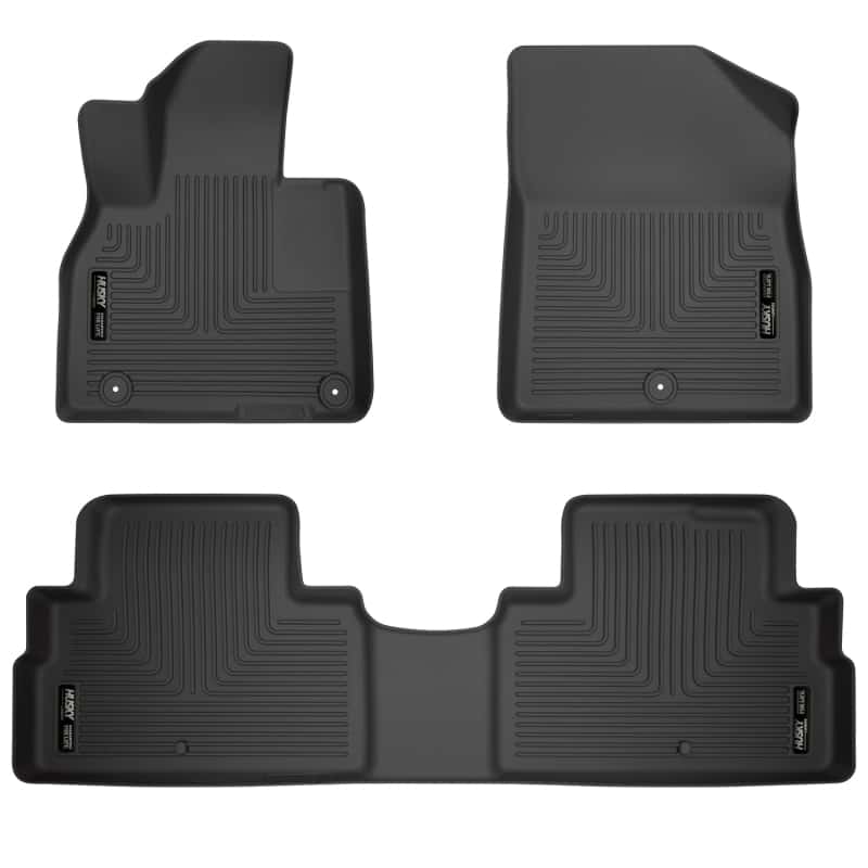 Husky Liners — Husky Liners 20-22 Hyundai Palisade Weatherbeater Black Front & 2nd Seat Floor Liners
Floor Liners - view 1