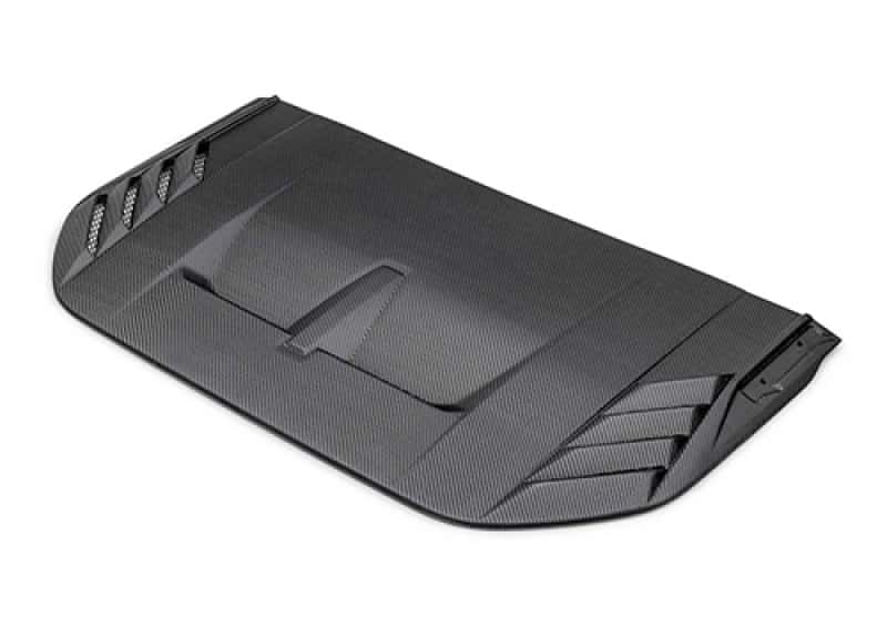 Ford Racing — Ford Racing 22-24 Ford Bronco Raptor Carbon Fiber Hood Vent - Matte Finish - view 2