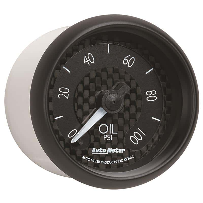 AutoMeter — Autometer GT Series 52mm Full Sweep Electronic 0-100 PSI Oil Pressure Gauge
2-1/16" OIL PRESS, 0 - view 6