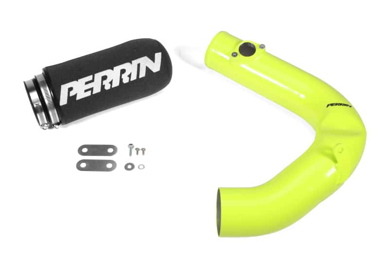 Perrin Performance — PERRIN 22-26 Subaru BRZ / Toyota GR86 Cold Air Intake - Neon Yellow - view 3
