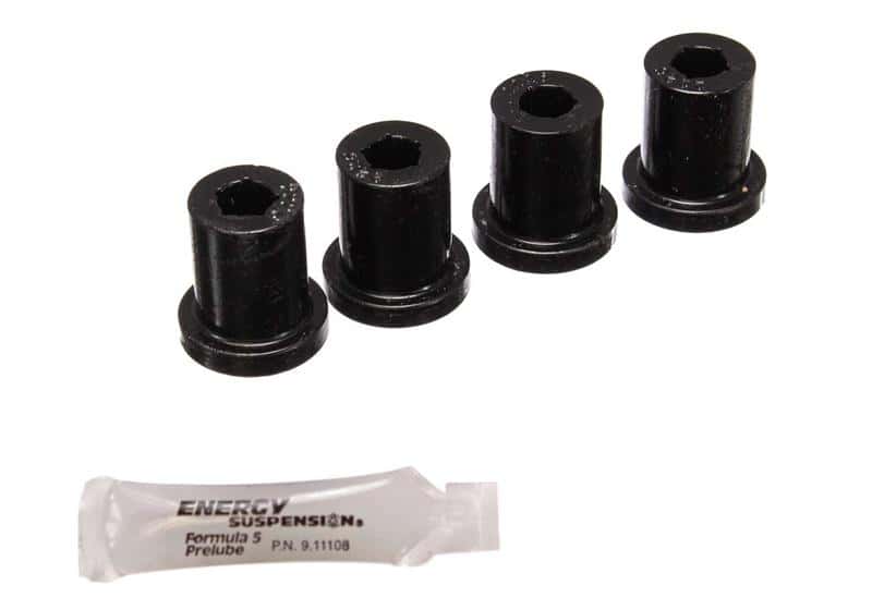 Energy Suspension — Energy Suspension Aftermarket Shackle Set - Black
LeafSpShclBsh - view 3