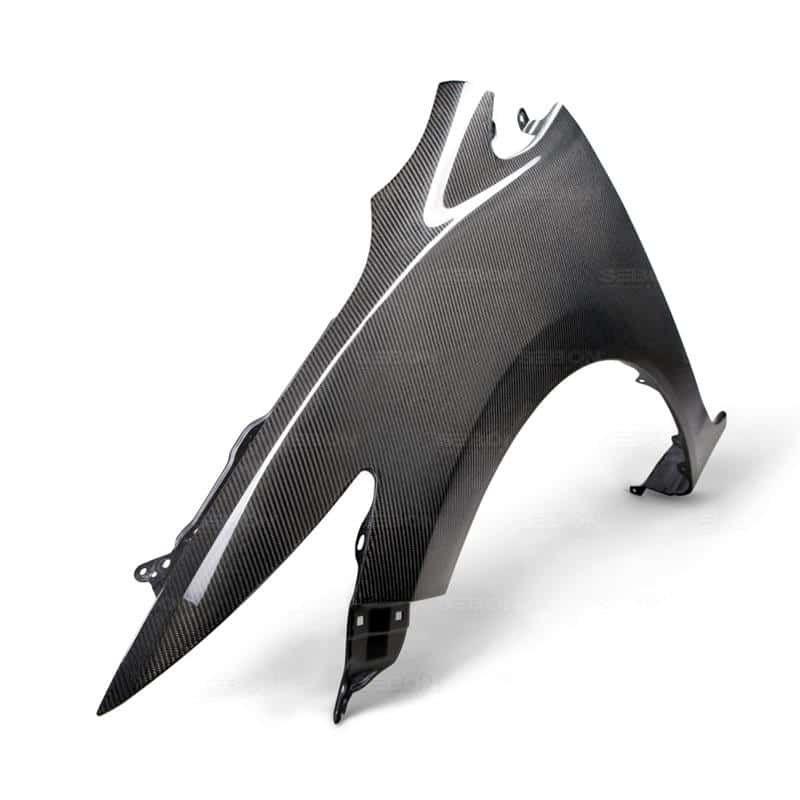 Seibon — Seibon 14-15 Honda Civic 2 Door OE-Style Carbon Fiber Fenders - view 11