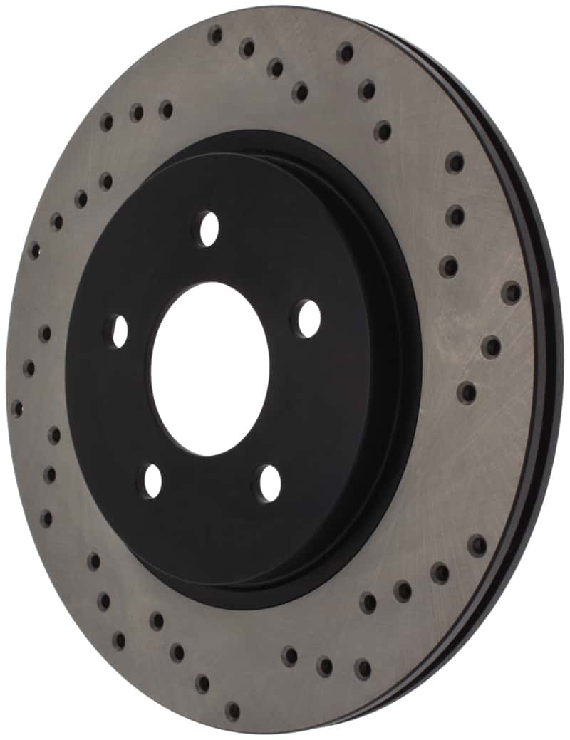 Stoptech — StopTech 05-10 Ford Mustang V6/4.0L / GT V8/4.6L Cross Drilled Right Rear Rotor
Cross Drilled Rotor
Disc Brake Rotor - view 4