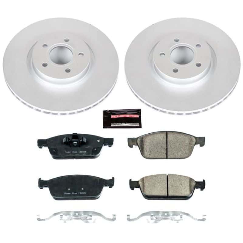 PowerStop — Power Stop 13-19 Ford Escape Front Z23 Evolution Sport Coated Brake Kit - view 1