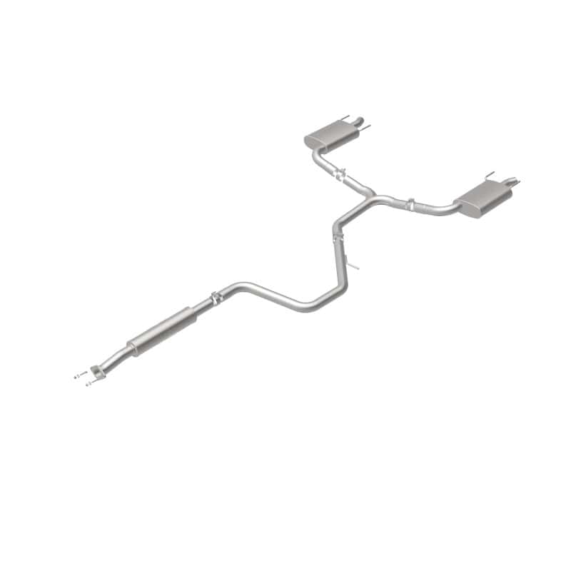 Magnaflow — MagnaFlow Cat-Back SS 2.25/2.5in Dual Split Rear Exit Polished 3in Tip 2015 Chev Impala 3.6L V6
Cat-Back - view 15