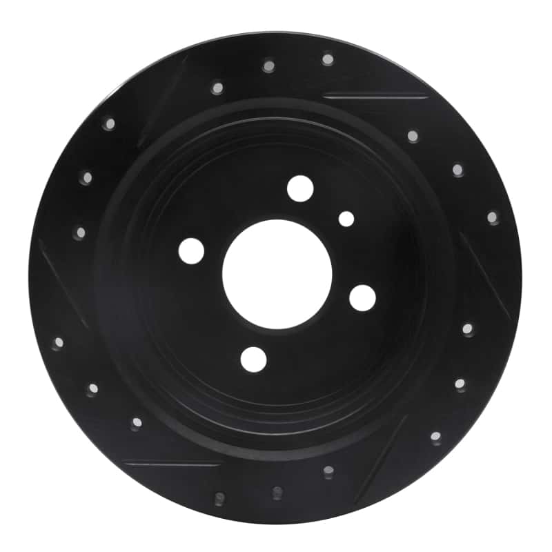 R1 Concepts — R1 84-91 BMW 325I (USA/Canada) Rear Right Drilled & Slotted Black Brake Rotor
R1 Brake Rotor Drill - view 5