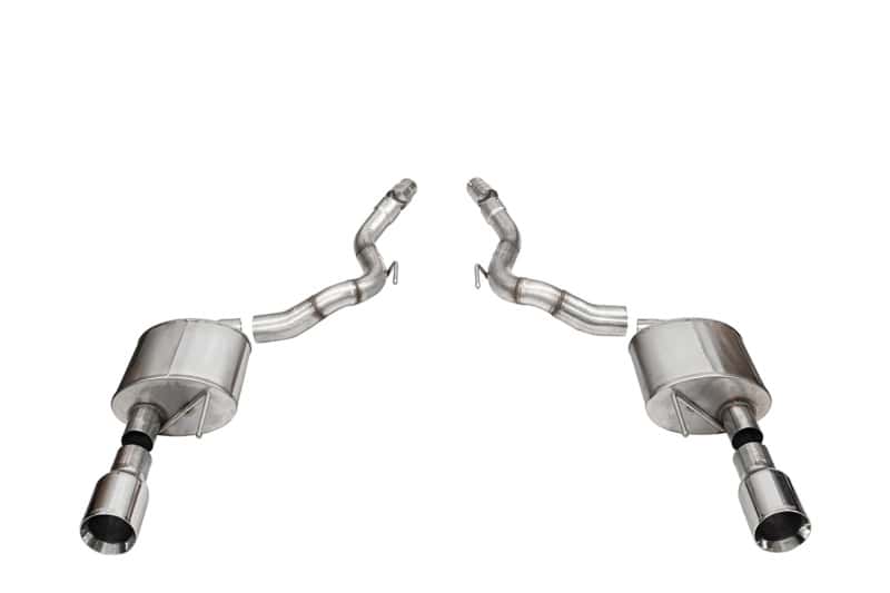 CORSA Performance — Corsa 2024-2025 Ford Mustang GT Sport Axle-Back Dual Rear Exit with 4.5in Straight Cut Tips
Exhaust - view 1