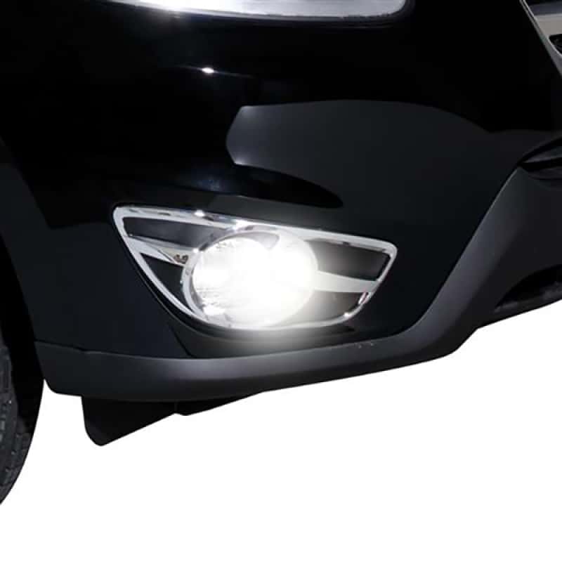 Putco — Putco 07-13 Hyundai Santa Fe - Will not Fit Limited Edition Fog Lamp Overlays & Rings
FogDrLtTrmRing - view 2