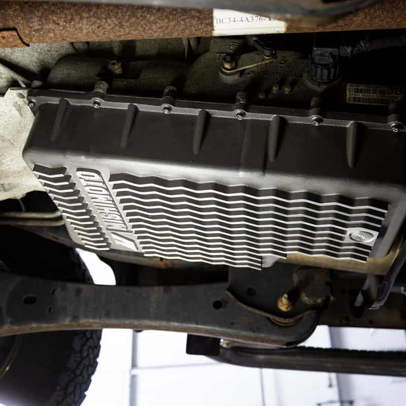 Mishimoto — Mishimoto 2011+ Powerstroke 6R140 Transmission Pan - Cast - GR
Trans Oil Pan - view 4