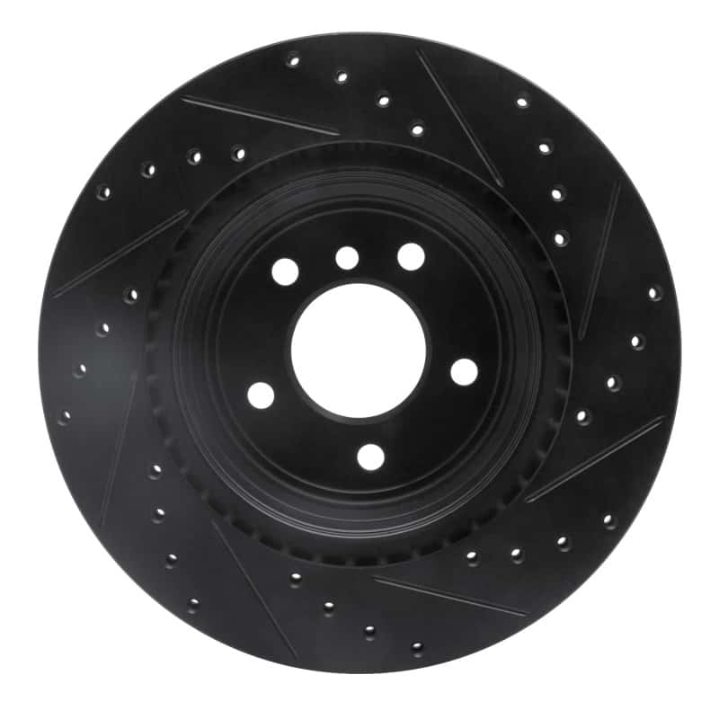 R1 Concepts — R1 06-15 BMW 335XI Rear Left Drilled & Slotted Black Brake Rotor
R1 Brake Rotor Drill - view 5