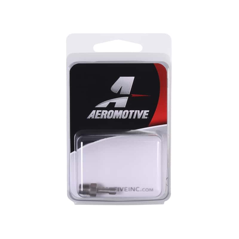Aeromotive — Aeromotive 1/16in NPT to 5/32in Hose Barb SS Vacuum/Boost Fitting
Fitting - view 3