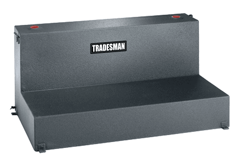 Tradesman — Tradesman Aluminum L-Shape Liquid Storage Tank (92 Gallon Capacity) - Brite - view 1